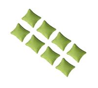 Annadue 8 Pièces Miniature Canapé Coussins Échelle 1:12 pour Décor de (7) | Ensemble de coussins de canapé, module complémentaire de meubles de maison de poupée, artisanat en toile, accessoires de