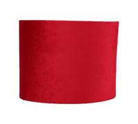 Annadue Abat-jour Ovale pour Lampadaire de Table, Remplacement (rouge)
