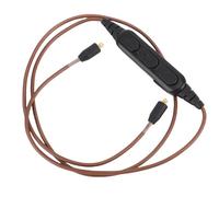 Annadue Adaptateur Bluetooth MMCX, Câble Casque Universel avec Bluetooth 5.3, Faible Latence, Microphone intégré, pour écouteurs SE215 SE315 SE425 SE535