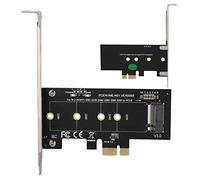 Annadue Adaptateur de Carte M.2 PCI-E, Convertisseur de Carte D'extension M.2 vers PCI-E3.0 X4 pour NVME M.2 de 2230 2242 2260 2280 Disque Dur