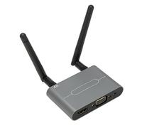 Annadue Adaptateur de Dongle D'affichage HDMI VGA sans Fil 4K, Extension sans Fil HDMI WiFi 5G avec Antenne Haute sensibilité pour Android/iOS/pour Windows/pour MacOS, Appareils