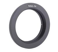 Annadue Adaptateur de Monture D'objectif M42 vers Fuji X, Anneau Adaptateur D'objectif Mince en Alliage D'aluminium pour M42 pour Appareil Photo sans Miroir à Monture Fuji FX