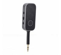 Annadue Adaptateur de Voiture Bluetooth 5.4, 60 W 2 en 1, Suppression du Bruit Stéréo AUX, Appel Mains Libres, Adaptateur de Son de Voiture sans Fil de Remplacement pour Système A