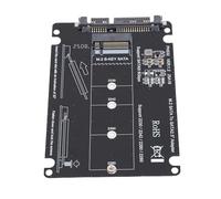 Annadue Adaptateur M.2 NGFF BKey SSD vers SATA, Connecteur élastique Résistant aux Chocs pour SSD 2230 2242 2260 2280, Connecteur Résistant aux Chocs, Transfert de Données Stable avec