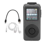 Annadue AI Voice Recorder Lecteur Mp3, Clip de Réduction du Bruit sur Le Lecteur de Musique avec écouteurs, pour Faire Fonctionner la Randonnée à Cyclisme, Supporter Mp3 Flac Singe (8GB)