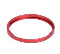 Annadue Anneau D'objectif de Remplacement en Alliage D'aluminium adapté à L'appareil Photo GR3X, Cerceau Décoratif Personnalisable avec Un Savoir-Faire Haut de Gamme, Compatible a (Rouge)