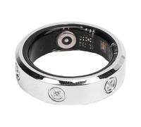 Annadue Anneau Intelligent élégant avec Strass, Tracker de Fitness Imperméable IP68, Contrôle de Photo Bluetooth, Compteur de Pas, Moniteur de Sommeil pour Les Femmes et Les Hommes (7#)