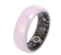 Annadue Anneau Intelligent, Tracker d'activité en Céramique avec Surveillance du Sommeil, de la Fréquence Cardiaque, de L'oxygène dans Le Sang, étanche (Taille 9 (ID 18,9 mm / 0,74 Pouces C 59,5 mm)