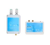 Annadue Antenne à Boucle Active Portable, Antenne à Ondes Courtes 100 KHz-179 MHz pour L'air Extérieur, Ondes Courtes Portables pour Radio avec Batterie 2600 MAh pour Toit, Balcon (15m / 49.2ft)