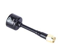 Annadue Antenne de Drone de Course FPV, Antenne RP-SMA à Gain élevé RHCP 5,8 GHz 3 DBi pour Drone Quadricoptère RC, FPV Longue Portée pour émetteur-récepteur de Lunettes (Trou intérieur RP-SMA)