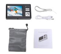 Annadue Appareil Photo Numérique 48MP Écran 2,8 Pouces Zoom 16X Vidéo 2K Rétro CCD Vlog Caméra avec Flash Filtres Intégrés pour Les Vacances Voyages Camping