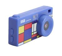 Annadue Appareil Photo Numérique Porte-clés, Petite Caméra Rétro 2K 12 MP, Enregistreur Vidéo de Poche avec écran de 1,47 Pouces, Lampe de Poche à 6 Filtres, Mise au Point Automatique, Petite Caméra