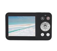 Annadue Appareil Photo Numérique pour la Photographie, 5K 80MP 18X Zoom Numérique Autofocus Camera avec Double écran et Flash LED, pour Les Voyages en Plein Air (Black)