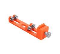 Annadue Archery Spinner Tester pour Flèches en Carbone | Détecteur de rectitude de précision, roues silencieuses en acier inoxydable, corps en Abs Durable, compatibilité