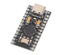 Annadue ATMEGA32U4 Pro Type C Development Board | Module microcontrôleur, mémoire flash 32 Ko, 5 V 16 MHz, USB type C, en-tête à 2 rangées de broches, électronique DIY,