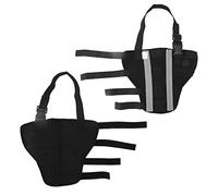 Annadue Attelle de Jambe Arrière de Chien, Genouillères de Soutien Stables, Protection de Jambe Arrière de Chiot avec Sangles Réglables pour la Récupération Chirurgicale, Soulagement des Douleurs (S)