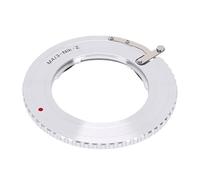 Annadue Bague D'adaptation de Monture D'objectif, Convertisseur D'objectif à Mise au Point Manuelle pour Appareils Photo de la Série M4/3 vers Z Z9 Z8 Zf avec Mise au Point Infini