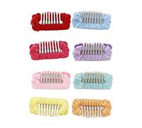 Annadue Barrettes de Toilettage pour Pinces à Cheveux pour Animaux de Compagnie, Jolies Barrettes à Cheveux de Chien de Couleurs Mélangées à la Mode pour Chiot Chat