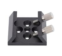 Annadue Base D'adaptation Universelle pour la Portée du Chercheur, Le Support de Montage du Télescope Lourd avec 2 Vis D'aile de Verrouillage, pour L'installation de Red Dot Finderscope