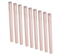 Annadue Bâton de Cire à Cacheter, Bâtons de Scellage à Chaud Flexibles sans Fumée pour Enveloppes Cartes Manuscrits, Bâton de Pistolet à Colle 10 Pièces Autocollants de Sceau de Cire (Champagne Or)