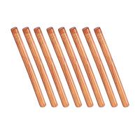 Annadue Bâton de Cire à Cacheter, Bâtons de Scellage à Chaud Flexibles sans Fumée pour Enveloppes Cartes Manuscrits, Bâton de Pistolet à Colle 10 Pièces Autocollants de Sceau de Cire (cuivre or)