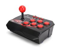 Annadue Bâton de Combat D'Arcade Universel pour PC, Accessoires de Manette D'ordinateur, Joystick D'Arcade Filaire Fight Stick.