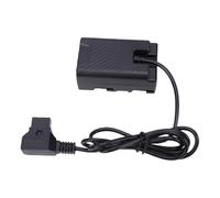 Annadue Batterie Factice avec Câble D Tap pour Caméras Professionnelles | Connecteur d\'alimentation D Tap, puce entièrement décodée, durée d\'exécution prolongée, sortie stable, boîtier PC ABS,