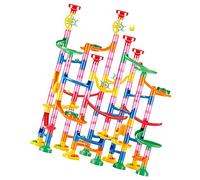 Annadue Blocs de Construction Marble Run, Jouet en Marbre Tridimensionnel pour Piste de Course, Jouets pour Enfants, Blocs de Construction de Jeu de Labyrinthe avec Défi et créativité