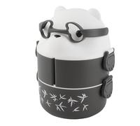 Annadue Boîte à 2 étages avec Couvercle étanche, Forme Ours, pour