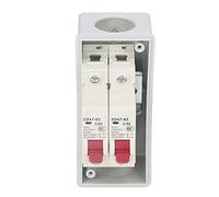 Annadue Boîte de Distribution Ignifuge étanche pour une Utilisation en Extérieur, Remplacement Idéal pour la Maison et les Ateliers, Matériau ABS PC (20A 32A)