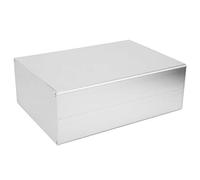 Annadue Boîtier en Aluminium Gris Mat, Coffret de Projet 80x160x220mm pour