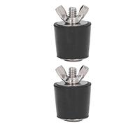 Annadue Bouchons en Caoutchouc de Piscine, Bouchon Conique pour l'hivernage, 2 Accessoires de Piscine, Bouchons en Caoutchouc de 25 Mm pour l'hivernage de la