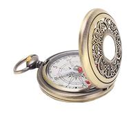 Annadue Boussole de Randonnée, Outils de Camping en Laiton Imperméables et Résistants aux Chocs pour la Navigation en Plein Air, Mini Boussole pour la Survie des Enfants