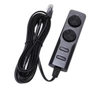 Annadue Bouton de Télécommande pour TS WX130DA Slim Subwoofer, Contrôleur de Fil Audio ABS avec Interrupteur de Phase, Gain et Réglage de la Fréquence, Indicateur d'alimentation