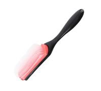 Annadue Brosse de Coiffure à Coussin avec 9 Rangées, Brosse Démêlante pour Cheveux Bouclés, à Cheveux de Voyage Amovible pour Salon, Lissante pour Femmes et Hommes