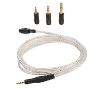 Annadue Câble Audio pour Casque, Câble Audio de Remplacement en Cuivre plaqué Argent avec Prise 2,5 Mm 3,5 Mm 4,4 Mm pour ATH-M70X ATH-M60X ATH-M50X ATH-M40X, etc.