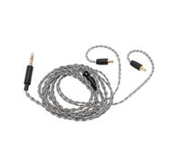 Annadue Câble pour écouteurs 1,2 M, Câble pour écouteurs de Remplacement avec Prise Stéréo 3,5 Mm en Cuivre plaqué Argent, pour Casque pour IE100 Pro IE400 Pro IE500,