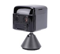 Annadue Caméra de Remorque pour Chevaux sans Fil 4K avec Attelage Magnétique, Caméra de Recul WiFi pour Remorque de Bétail RV, Audio Bidirectionnel 3500 MAh, Vue en Temps Réel Via