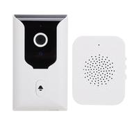 Annadue Caméra de Sonnette sans Fil 1080P, Nocturne, Conversation Bidirectionnelle, Stockage dans Le, Sonnette Vidéo Intelligente WiFi 2,4 GHz pour la sécurité de la Maison avec