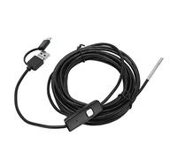 Annadue Caméra d'inspection Endoscopique HD 3,9 Mm pour Smartphones, Endoscope à 6 LED avec étanchéité IP67, Résolution 1280 X 720 pour l'inspection Automobile et Industrielle (câblé ou)
