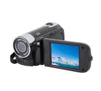 Annadue Caméscope Vidéo, Enregistreur de Caméra Numérique HD 1080P 16MP avec écran Rotatif TFT 2,7 Pouces, Zoom Numérique 16X, Caméra DV avec Câble USB (Black)