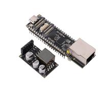 Annadue Carte de Développement Ethernet ESP32P4, Prise en Charge de la Carte de Développement POE avec Port Ethernet RJ45 100 M, MIPI CSI, MIPI DSI, USB 2.0 OTG, Emplacement pour