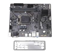 Annadue Carte Mère H410M V3 S2 M ATX, Double Canal DDR4 64 Go PCIe 3.0 III USB 3.2 Gen1, avec HD 8 Canaux et LAN Gigabit Realtek, pour LGA 1200 Core 10e Génération
