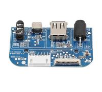 Annadue Carte Prise de Chargement USB pour Haut-Parleur, Alimentation, Installation Pratique, Résistant à l'usure, Connecteur de Carte d'alimentation USB 2.0 AC2.5