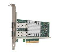 Annadue Carte Réseau X520DA2 SFP + PCIE, Adaptateur LAN Ethernet 10 Go PCIE X8 PCI Express avec Double Port SFP + pour Serveur, Faible Consommation D'énergie