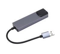 Annadue Carte Son USB, Adaptateur Externe 5.1 Canaux avec SPDIF Optique, Haute qualité Sonore, Ports Multi-Sorties, pour Ordinateur PC Home Cinéma