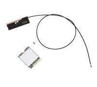 Annadue Carte WiFi 6E WiFi, M.2 NGFF Bluetooth 5.2 4200Mbps Tri-Band 2,4 GHz / 5 GHz / 6 GHz Carte de Réseau avec Antenne 8DBI, Prend en Charge Wags 10/11 Linux