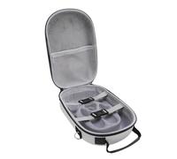 Annadue Case de Transport Dur, Eva Zipper Portant Une Casse Dure avec Une Sangle de Poignée Détachable pour Les Voyages ou Le Travail (White)