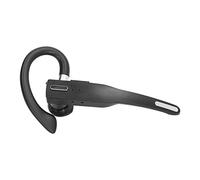 Annadue Casque Bluetooth 5.3 sans Fil à Oreille Unique, étui de Chargement à Affichage Numérique LED, Réduction Intelligente du Bruit, Temps de Conversation de (Casque Standard avec Compartiment de