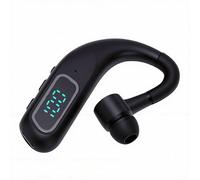 Annadue Casque Bluetooth à Une Oreille, Casque Professionnel sans Fil avec Micro Antibruit, écouteurs Mains Libres Légers pour Les Appels au Bureau et à la Maison, 180 mAh.
